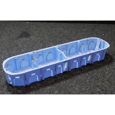 Boîte d'encastrement placo 4 postes - sans membrane - Ø67mm (1/6)