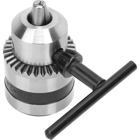 Leichtes Schraubenschlüssel-Bohrfutter 1,5–10 mm 3/8–24UNF + 1/4-Zoll-Sechskantkopf-Verlängerungsstange mit 3/8-Zoll-Gewinde (1/5)