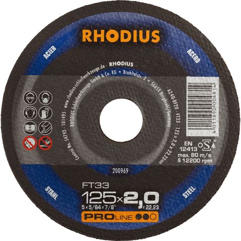 RHODIUS FT33, 25 Stück, 230 x 3,0 mm, Trennscheibe (1/3)