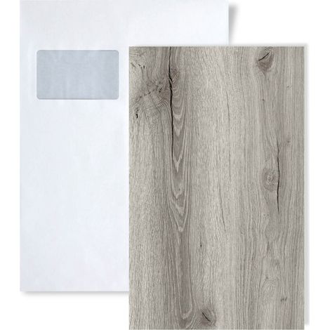 1 PIEZA DE MUESTRA de suelo vinílico SPC de clic Corvin Roble marcado gris plata  Muestra de lama ancha aprox. tamaño DIN A5-A4 (1/3)