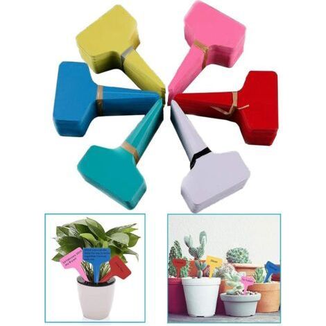 Plant Markers & Labels Petit Outil Accessoires de Jardinage Étiquette de Jardin Étiquette 6 cm 10 cm (120PCS) (1/5)