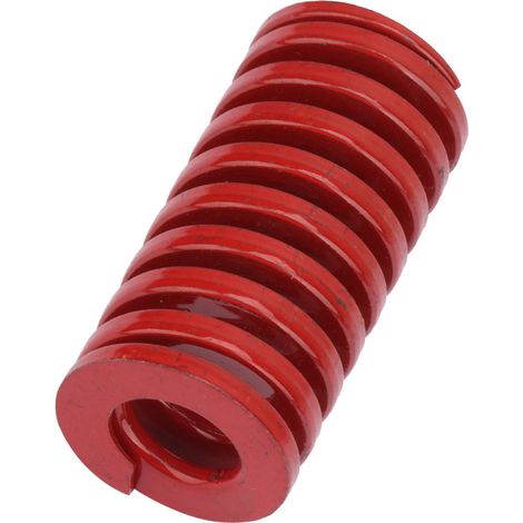 Ressort de matrice de moule à charge moyenne rouge (TM2250mm) OD 22 mm ID 11 mm (1/5)