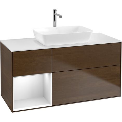 Villeroy & Boch F821MTGN Meuble sous-lavabo Finion F82 (1/2)