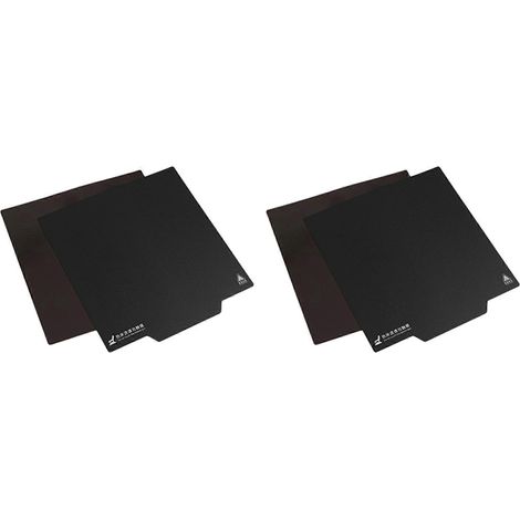2 plateaux chauffants magnétiques flexibles 220 x 220 mm pour imprimantes 3D Wanhao I3 et Anet A8 (1/5)