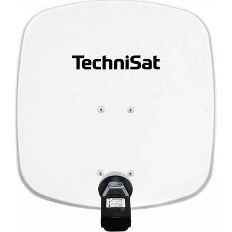 Technisat DIGIDISH 45 + Single LNB Polarweiss Sat/Installation