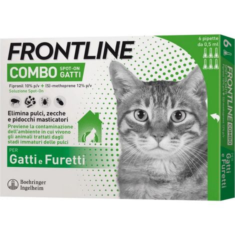 Frontline Combo Spot-on Gatti 6pz (1/3)