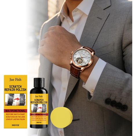 Scratch Repair and Polishing Compound for Watches and Jewelry - 30g Polishing Compound + 1 Sponge (1/5)
