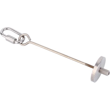 Brochette à brochette en acier inoxydable (1 pièce) pour perroquet, perruche, jouet à suspendre (1/5)