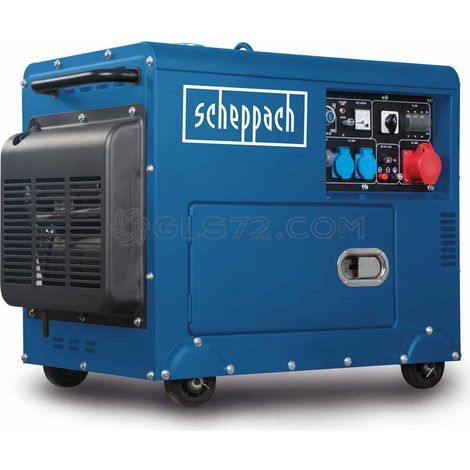 GROUPO ELECTROGENO GENERADOR DIESEL 5000W 7,7CV SCHEPPACH SG5200D