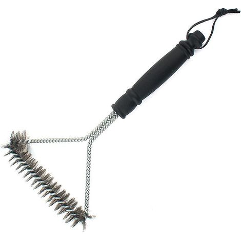 Brosse de nettoyage en acier pour barbecue - Outil de nettoyage ménager pour barbecue (1/5)