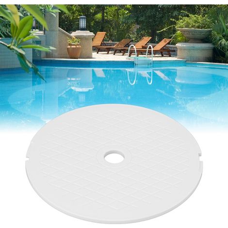 Couverture de skimmer de piscine plastique SPX1096 durable installation facile remplacement Hayward (1/5)