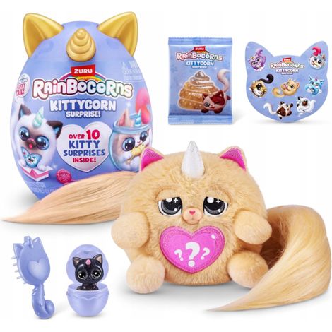 Zuru 92104 Rainbocorns Kittycorn Surprise marrone (1/4)