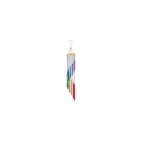 Carillon éolien, carillon à vent extérieur à suspendre pour decoration de jardin, tubes en alliage d'aluminium épais