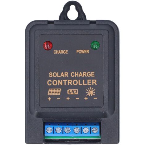Solarladeregler, 6V/12V/3A Batterieentladeregler für Beleuchtung