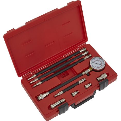 Sealey Petrol Engine Compression Test Kit 10pc VSE206