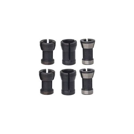 cabezales de mandril HSS para taladros y adaptador convertidor de grabado de 6/6,35/8 mm para trabajos de carpintería y electricidad - KZQ (1/4)