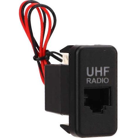 Autoradio UHF RJ45, panneau de commande avec LED bleue, type traversant, remplacement pour FJ Cruiser, 4Runner et Hilux (1/5)