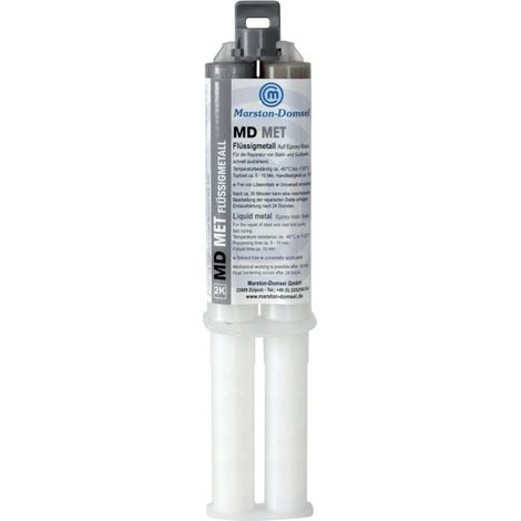 MD-Met Flüssigmetall 1:1 Doppelspritze 25g (1/5)