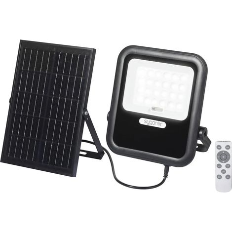 [NEUWERTIG] B-Ware Sygonix Sy 6313012 Solar Wandstrahler 10 W Warmweiß Lampe Strahler Licht Spot