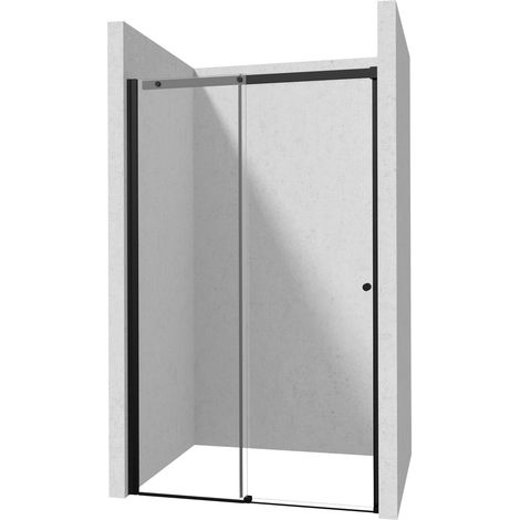 Porte de douche coulissante 130 cm - Nero KTSPN13P
