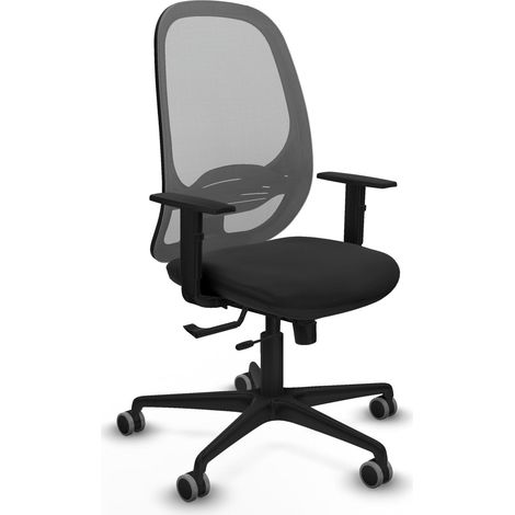 Silla de oficina piqueras y crespo Cilanco negro espuma alta densidad (1/2)