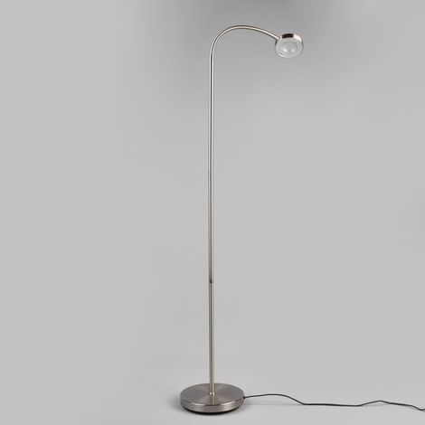 [NEUWERTIG] B-Ware Lindby Praktische Led Leseleuchte Mit Schwanenhals Leselampe Stehlampe H 140 Cm