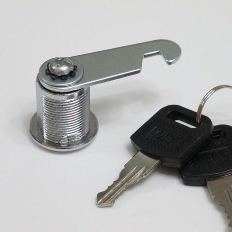 Nockenschlosszylinder, Schranktürschloss, Nockenschlosszylinder für Briefkastenschublade -30 mm (1/5)