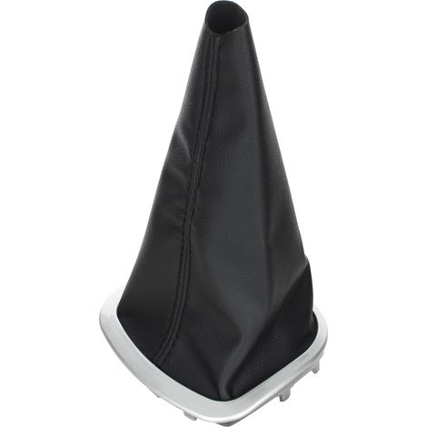 Soufflet de levier de vitesses Renault Clio III 05-12 NOIR + ARGENTÉ