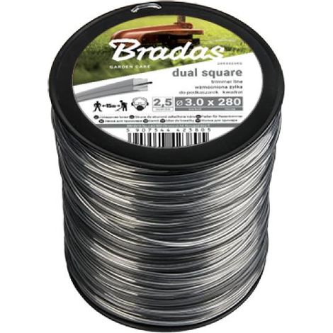 Bradas ZRK3025KG grün PVC-Draht 3 mm 2,5 kg