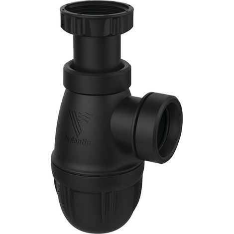Siphon de lavabo CONNECTIC en matières recyclées - diamètre 32 mm - Réglable 45 à 99 mm - Débit 45 l/min - Goodprint - Valentin (1/4)