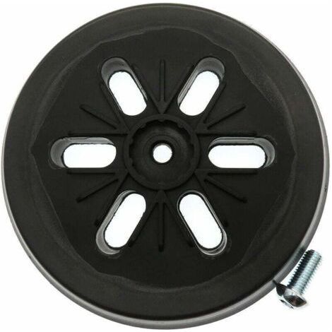 Plateau de ponçage pour ponceuse excentrique Bosch GEX 150 AC, PEX 15 AE, GEX 150 Turbo 150 mm avec vis, (1/4)