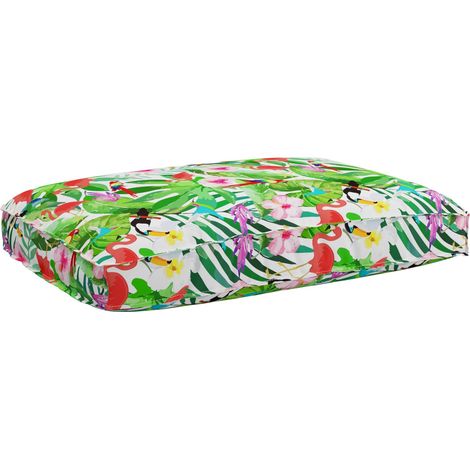 Kissen Floral Mehrfarbig 120 x 80 x 12 cm Oxford-Stoff