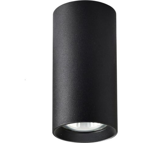 Faretto da soffitto Manacor 17cm GU10 nero Light Prestige