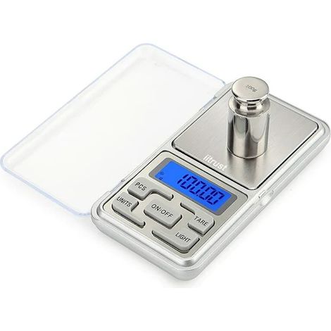 Balance électronique de précision Mini balance électronique 0,01 g Balance de précision portable pour bijoux (100 g/0,01 g)-AquaForge (1/5)