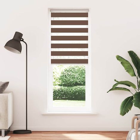 Maison Exclusive - Tenda a Rullo Zebra Larghezza Tessuto 70,9 cm Poliestere