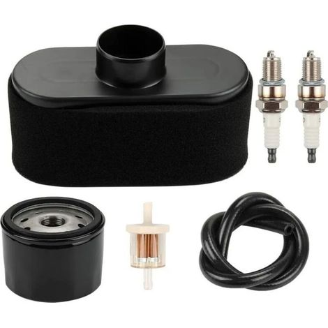 Kit filtre à air avec préfiltre huilé + bougie d’allumage pour moteurs 4 temps Kawasaki FR651V et FS730V – entretien tondeuse et tracteur (1/5)