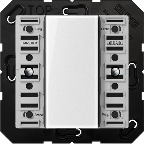 Jung eNet Funk-Wandsender-Modul, 4fach, F50, Serie A FM A 5004 M (1/2)