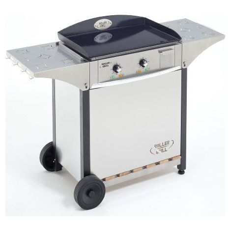 Barbecue roller-grill chps600 acciaio inox legno pieghevole (1/5)