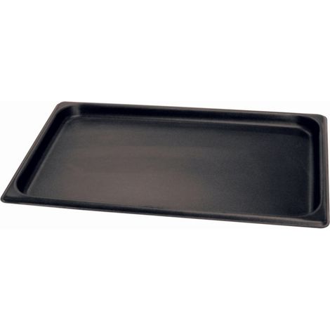 Plaque Aluminium Bords Inclinés GN 1/1 Antiadhésive - Vogue (1/5)