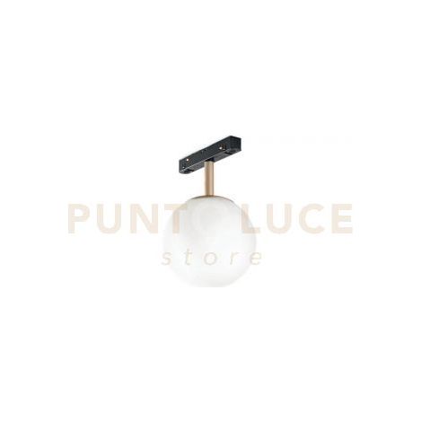C/SFERA D.12CM A LED PER BINARIO MAGNETICO ORO 3000K 624LM 8W