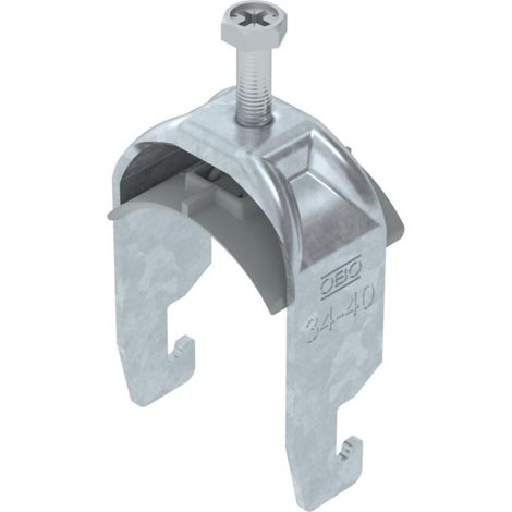 OBO Bettermann Bügelschelle 2056 34-40mm Stahl tauchfeuerverzinkt, 1186736 (1/2)