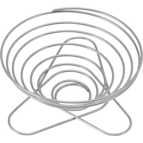 Porte-filtre à café pliable en acier inoxydable pour le camping et les activités de plein air. Taille M : 115 x 110 x 75 mm / 4,5 x 4,3 x 3 pouces. (1/5)