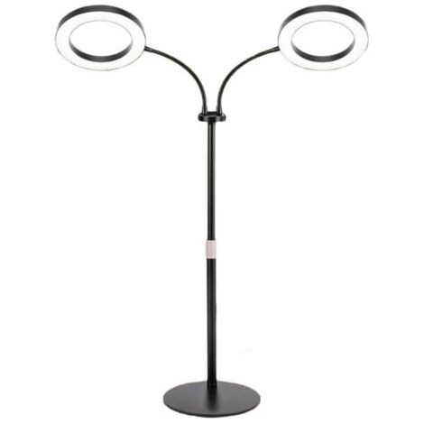 FENOPLASTICALampe horticole LED à spectre complet pour plantes d'intérieur, éclairage réglable avec 72 LED, niveaux de luminosité dimmables, minuterie 3/9/12 heures pour plantes d'intérieur (1/4)