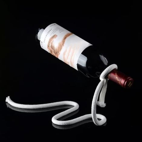 Support flottant magique pour bouteille de vin, présentoir illusionniste en métal, support d'art sghakiut2462 (1/4)