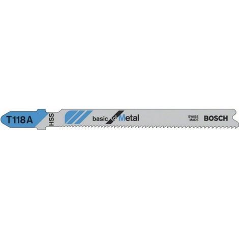 Lame scie sauteuse t118a - BOSCH