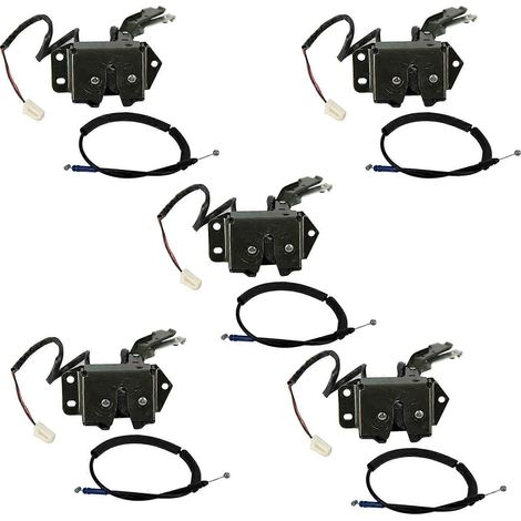 5 cerraduras para portón trasero de Toyota Hiace Commuter 2005-2018, número de pieza 69350-26120 (1/5)