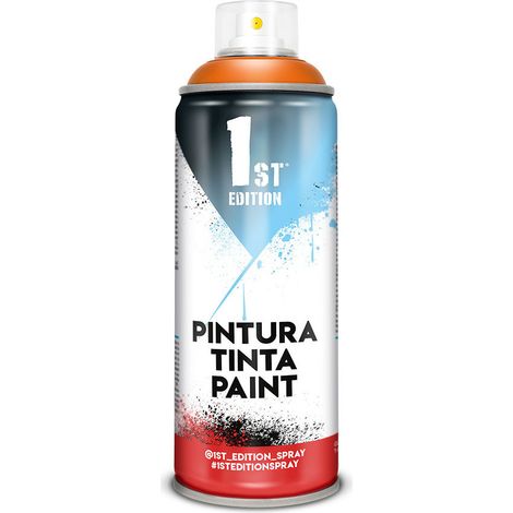 Aerosolfarbe 1. Ausgabe 520cc / 300ml Risiko Orange Matt Ref 645 (1/3)