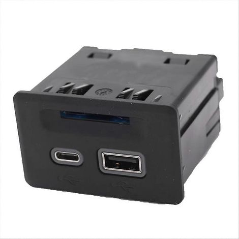 Hub USB pour carte SD et port USB de console centrale de voiture (1/5)