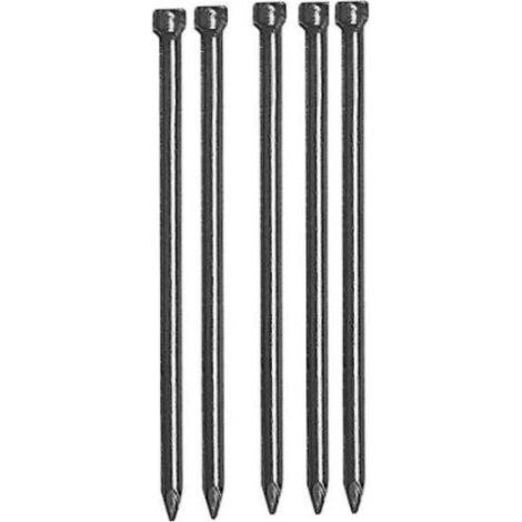 ORECA - 100 GRAMMI - CHIODI TESTA A GRUPPINO 1,2X30MM IN ACCIAIO BRUNITO
