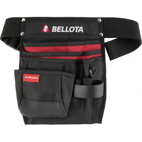 BORSA DA CARPENTIERE 4 tasche - cm 8 x 23,5 x 28